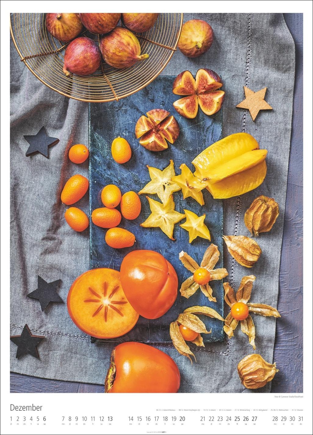 Beispielinhalt (Bild) Food Gallery Kalender 2026