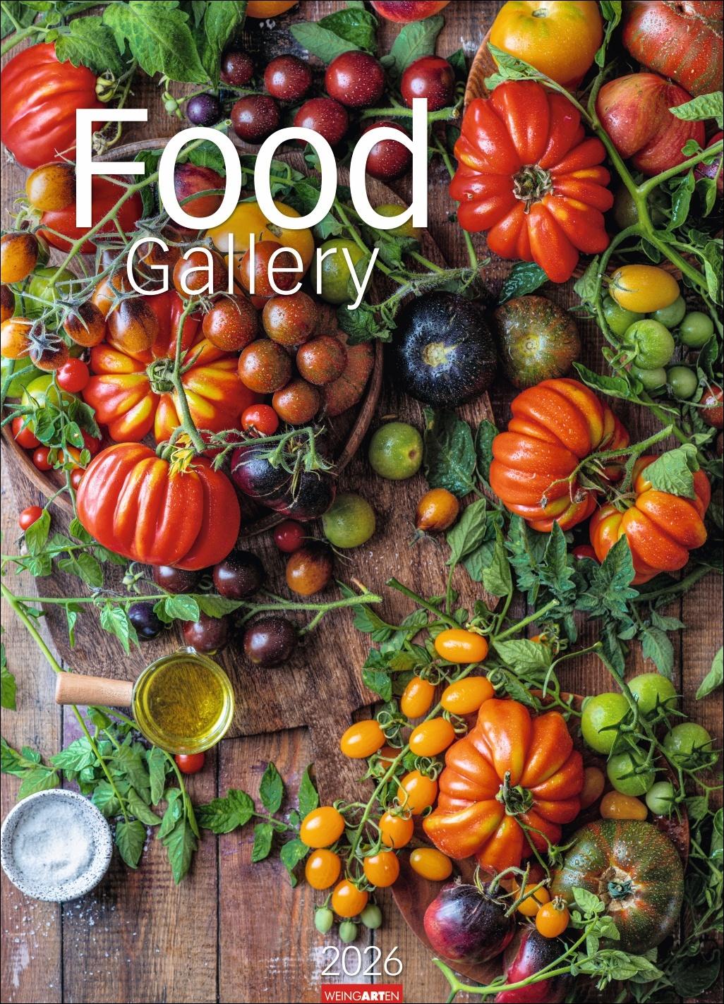 Vorderes Coverbild Food Gallery Kalender 2026
