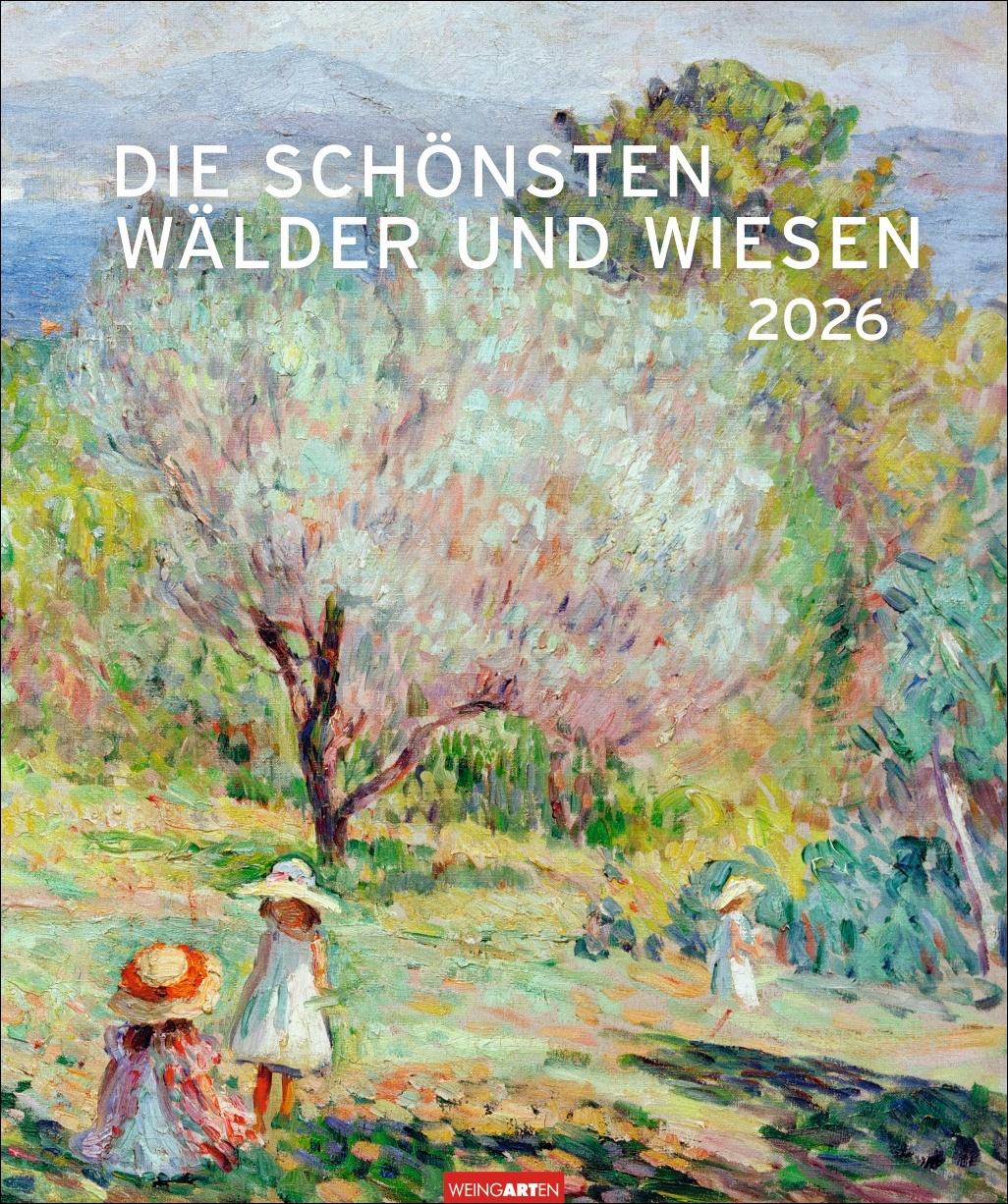 Vorderes Coverbild Die schönsten Wälder und Wiesen Kalender 2026
