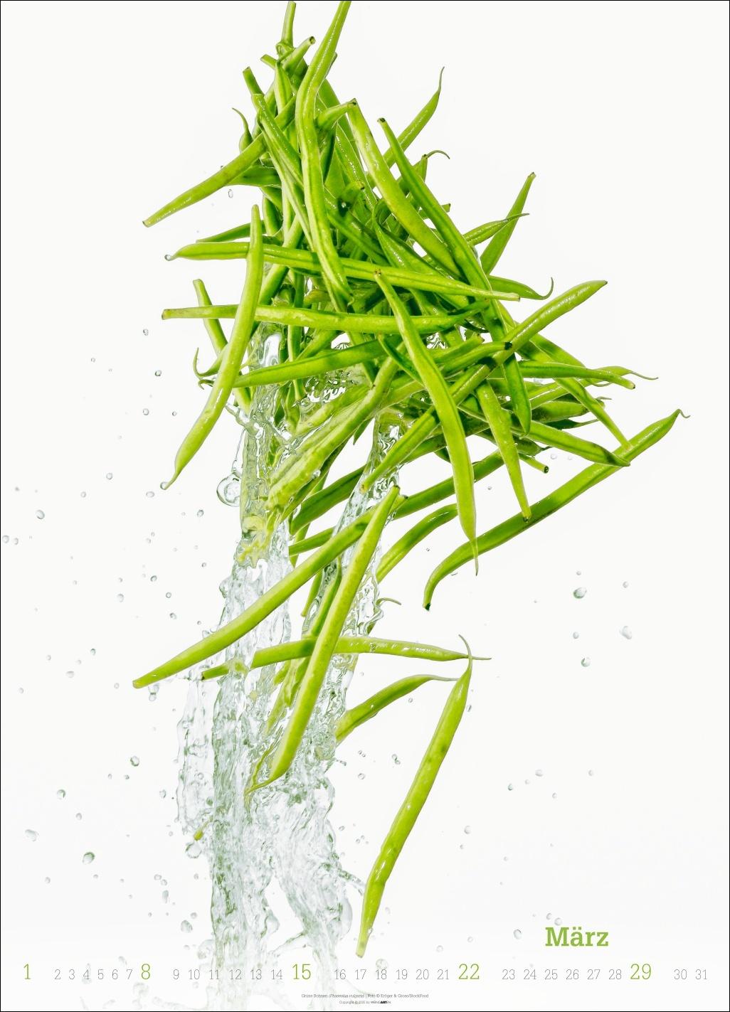 Beispielinhalt (Bild) Fresh Food Kalender 2026