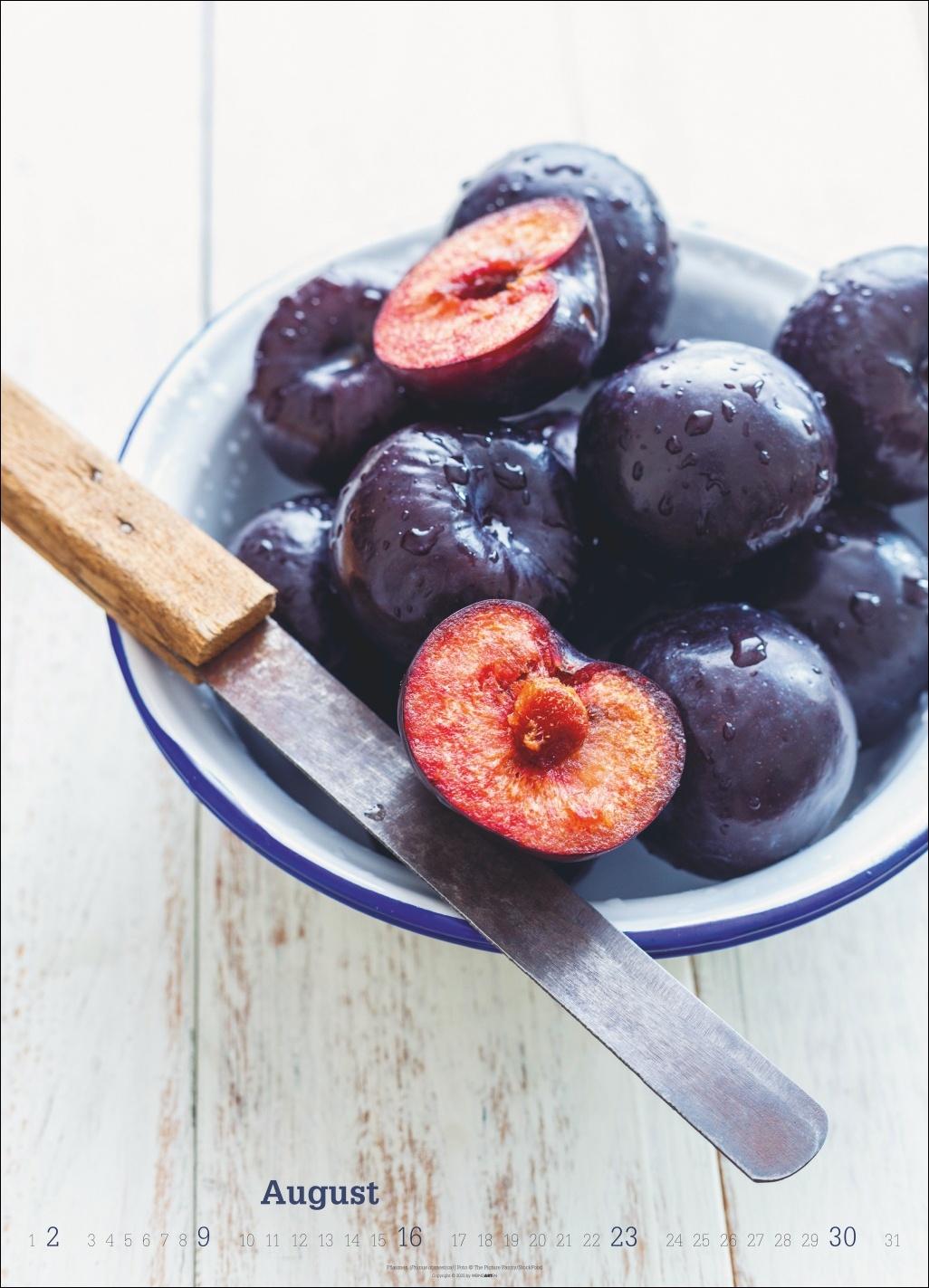 Beispielinhalt (Bild) Fresh Food Kalender 2026