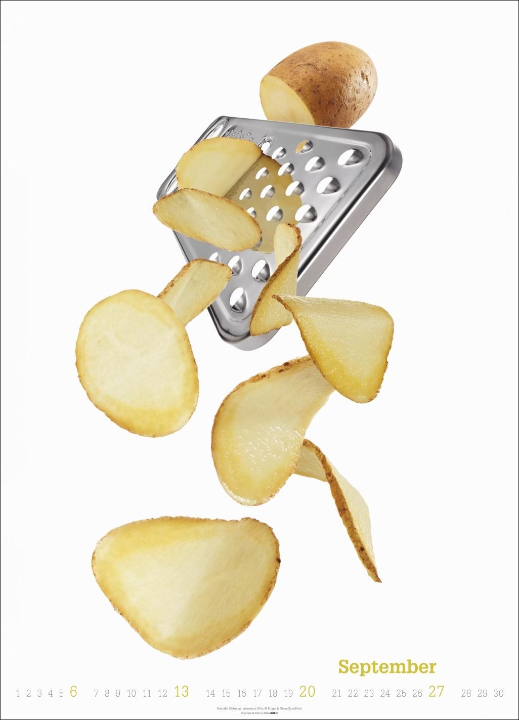 Beispielinhalt (Bild) Fresh Food Kalender 2026