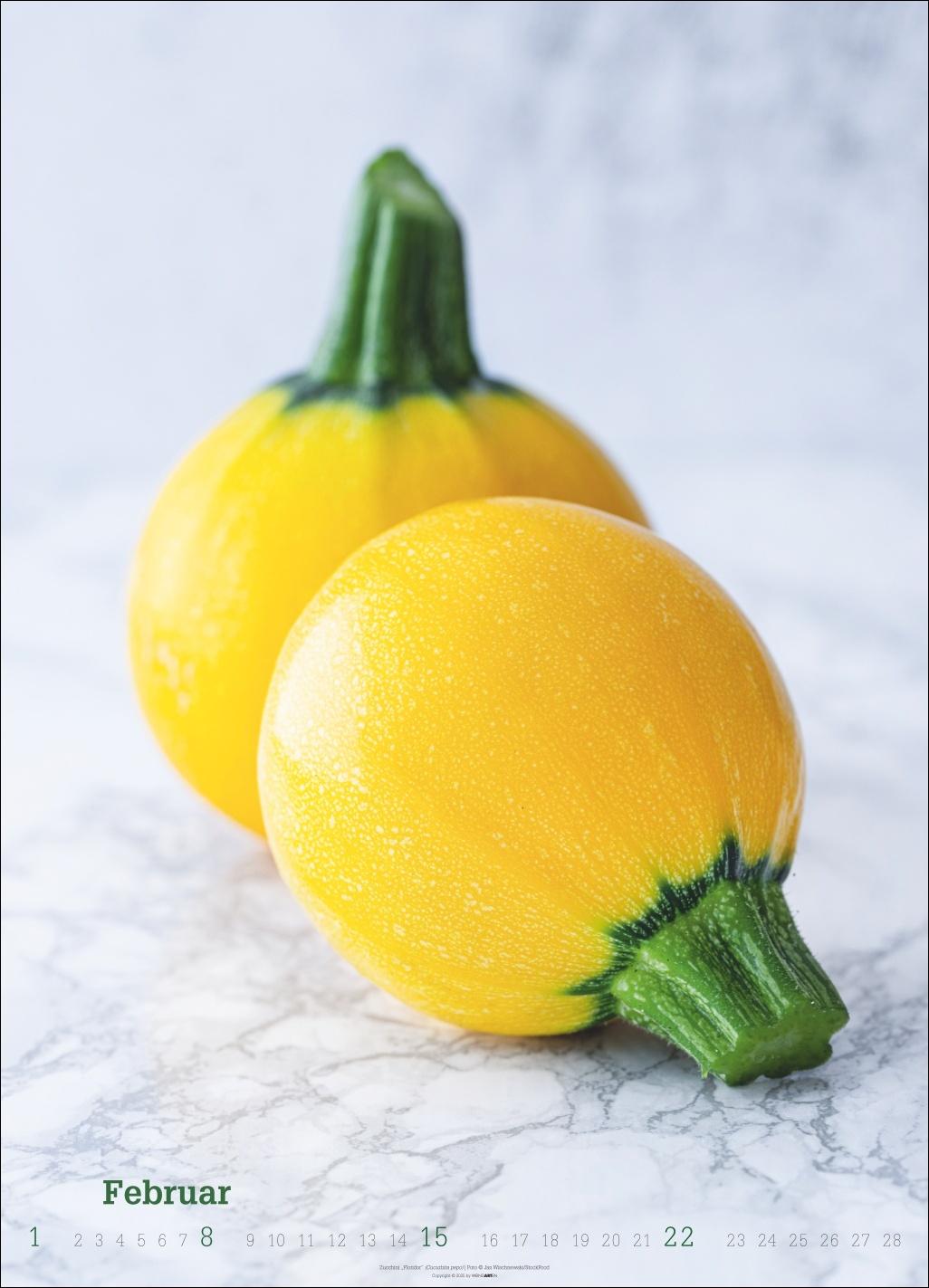 Beispielinhalt (Bild) Fresh Food Kalender 2026