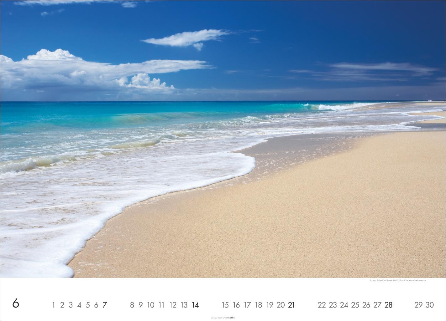 Beispielinhalt (Bild) Das Meer Kalender 2026