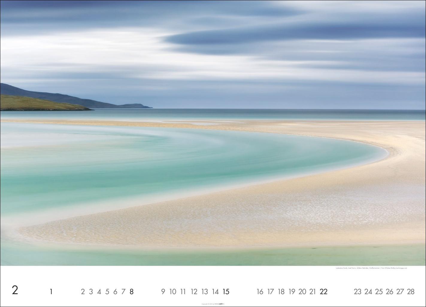 Beispielinhalt (Bild) Das Meer Kalender 2026