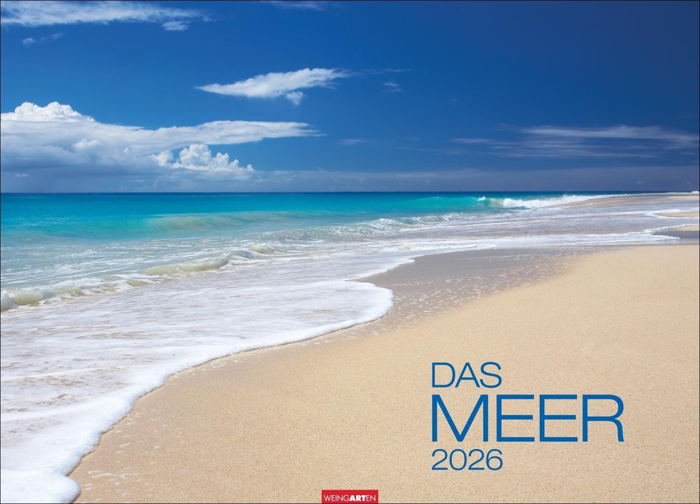 Vorderes Coverbild Das Meer Kalender 2026