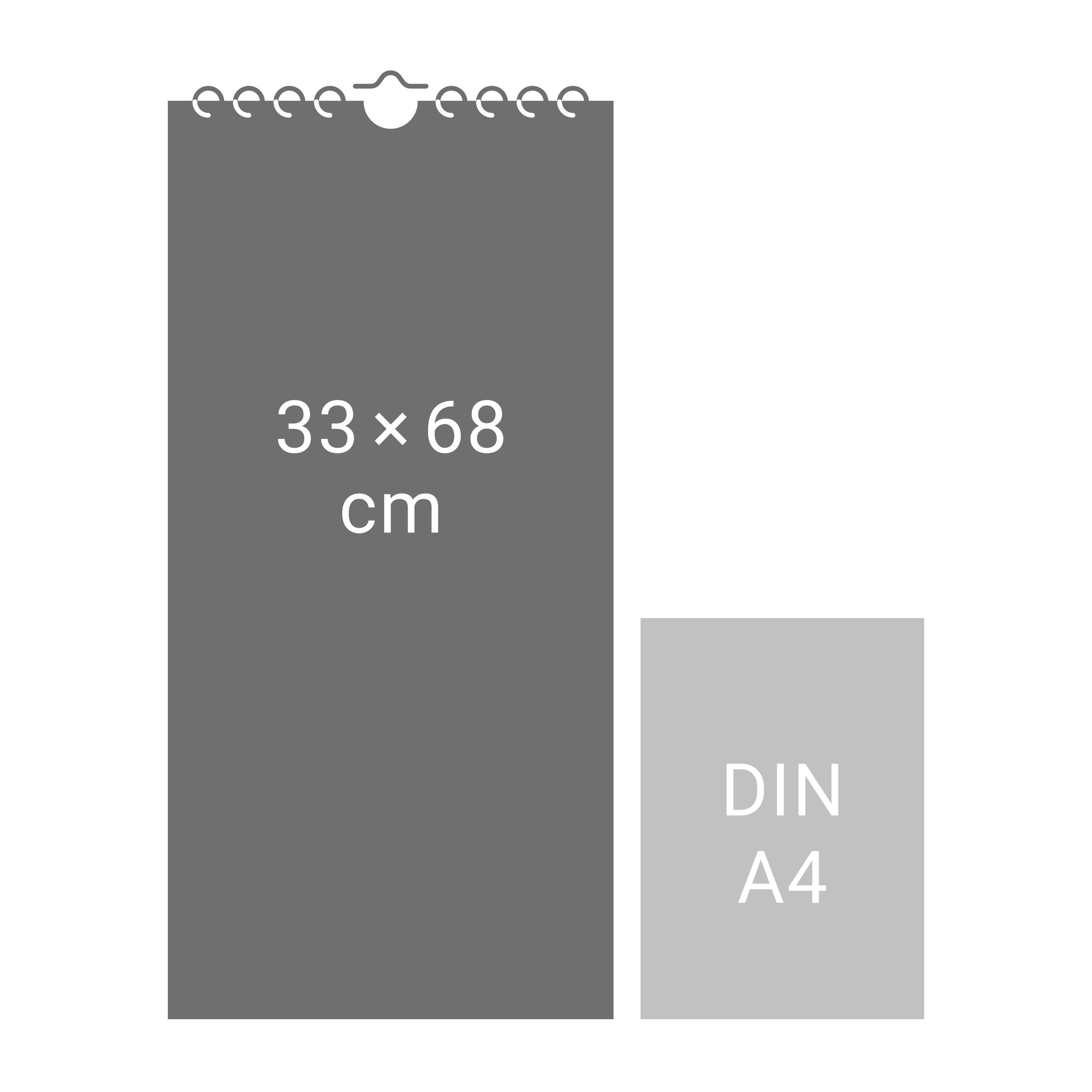 Beispielinhalt (Bild) Giraffen Kalender 2026