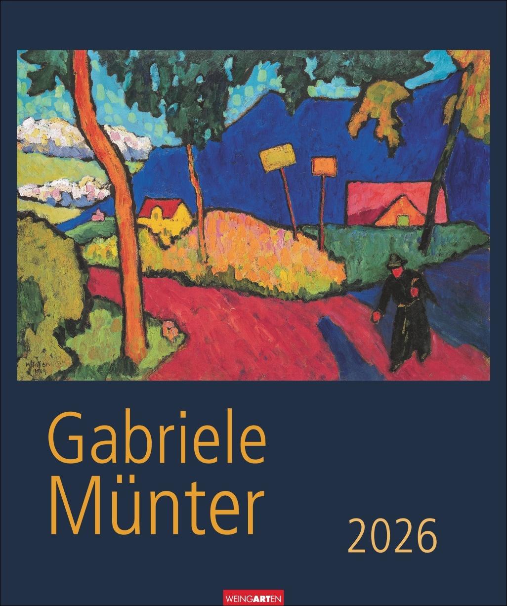 Vorderes Coverbild Gabriele Münter Kalender 2026