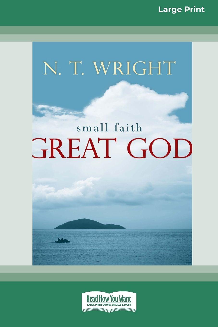 Vorderes Coverbild Small Faith - Great God (16pt Large Print Edition)