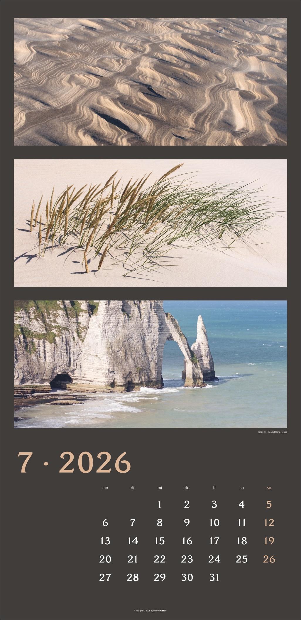 Beispielinhalt (Bild) Die Farben der Natur Kalender 2026