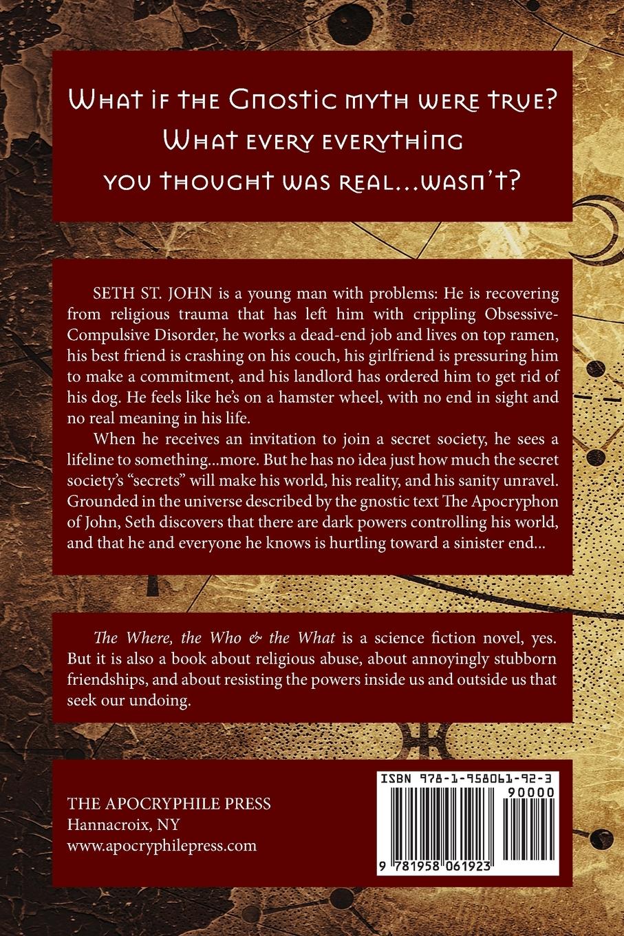 Rückseitencover The Where, the Who & the What