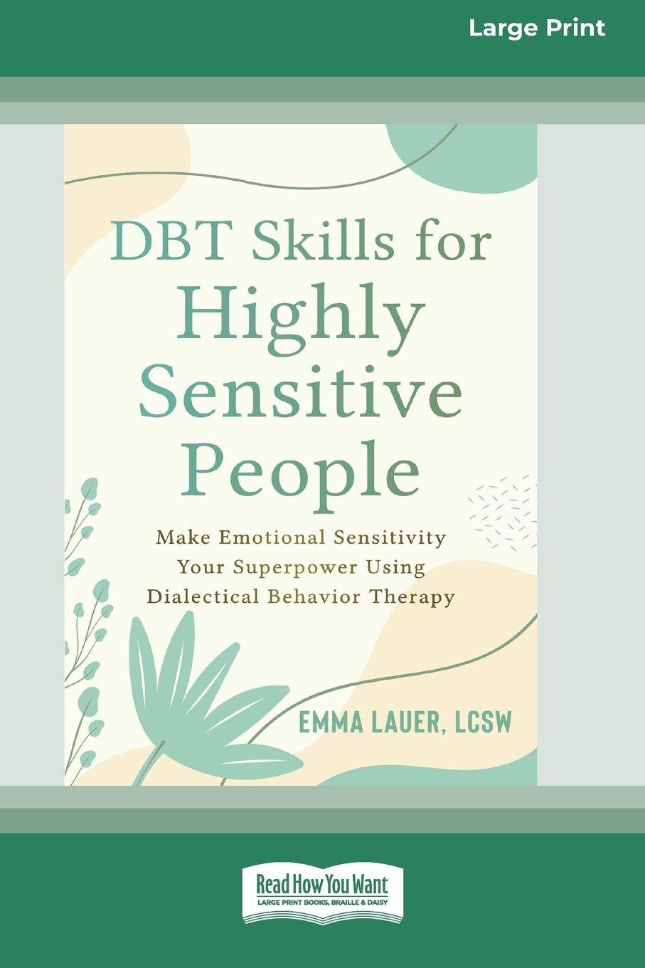 Vorderes Coverbild DBT Skills for Highly Sensitive People