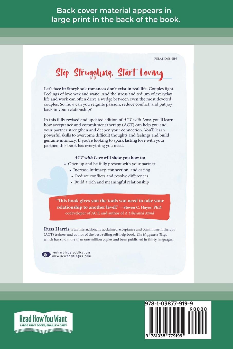 Rückseitencover ACT with Love