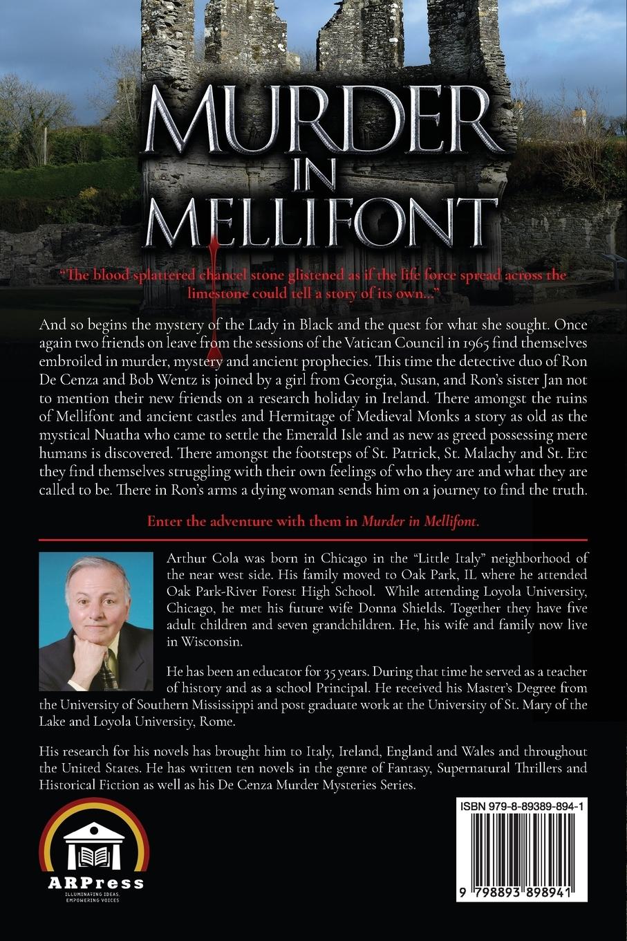 Rückseitencover Murder in Mellifont