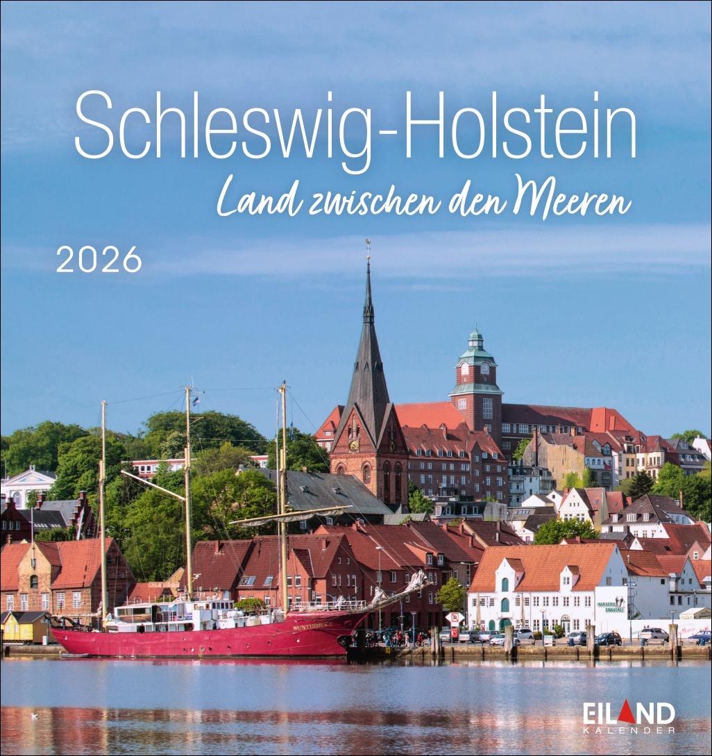 Vorderes Coverbild Schleswig-Holstein Postkartenkalender 2026 - Land zwischen den Meeren