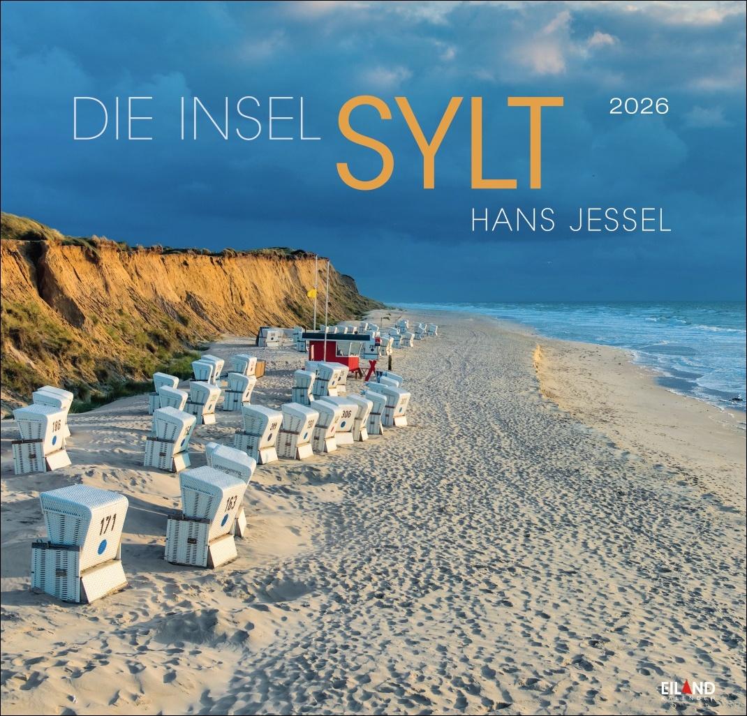 Vorderes Coverbild Die Insel Sylt Edition Kalender 2026 - Hans Jessel