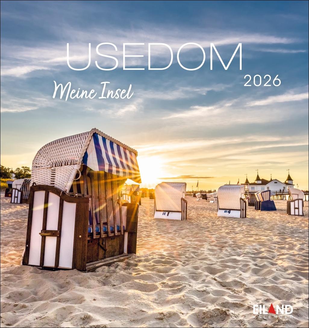 Vorderes Coverbild Usedom Postkartenkalender 2026 - Meine Insel