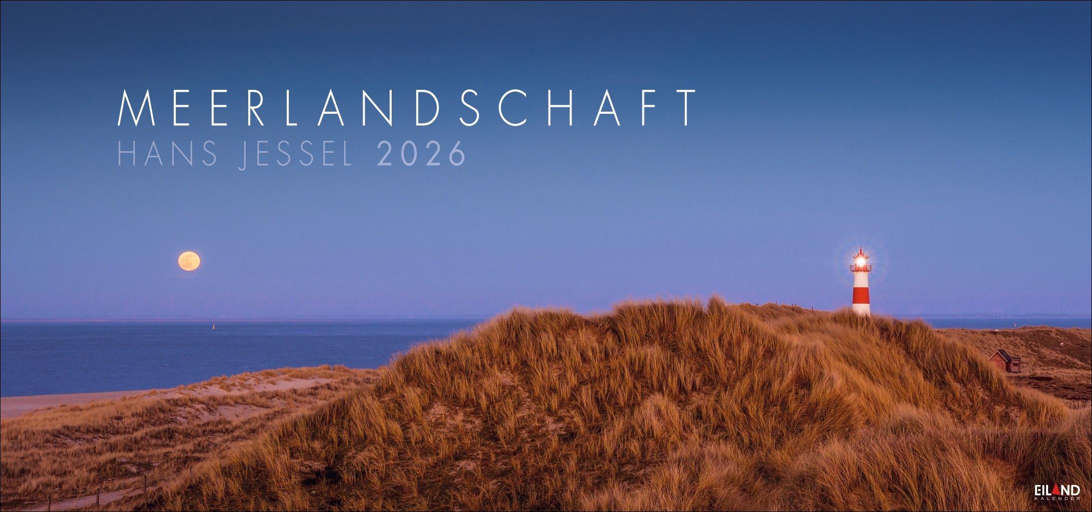 Vorderes Coverbild Meerlandschaft Kalender 2026 - Hans Jessel
