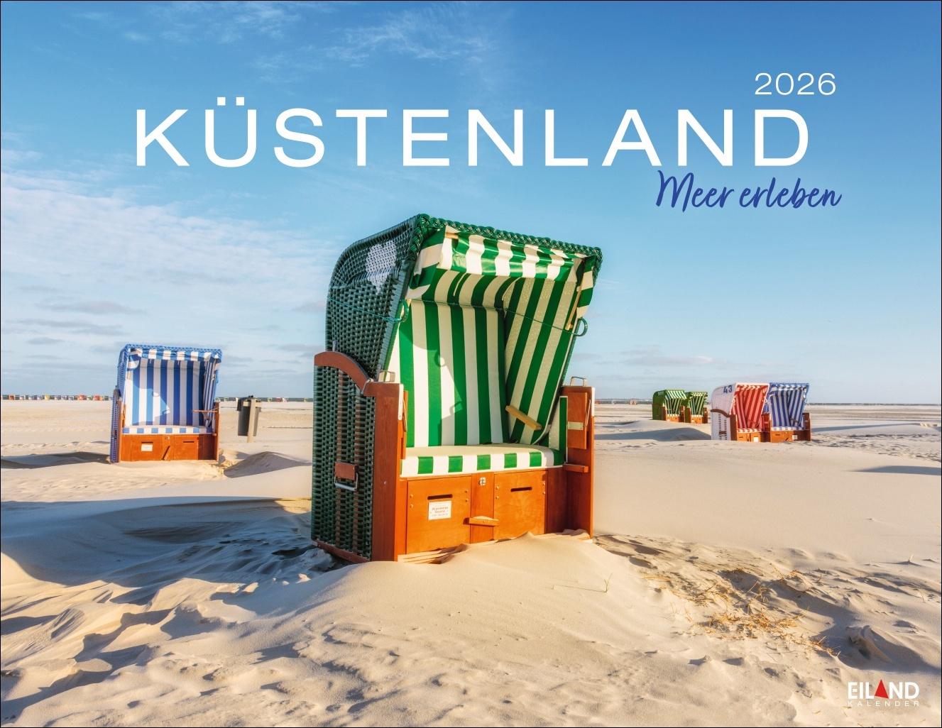Vorderes Coverbild Küstenland Kalender 2026 - Meer erleben