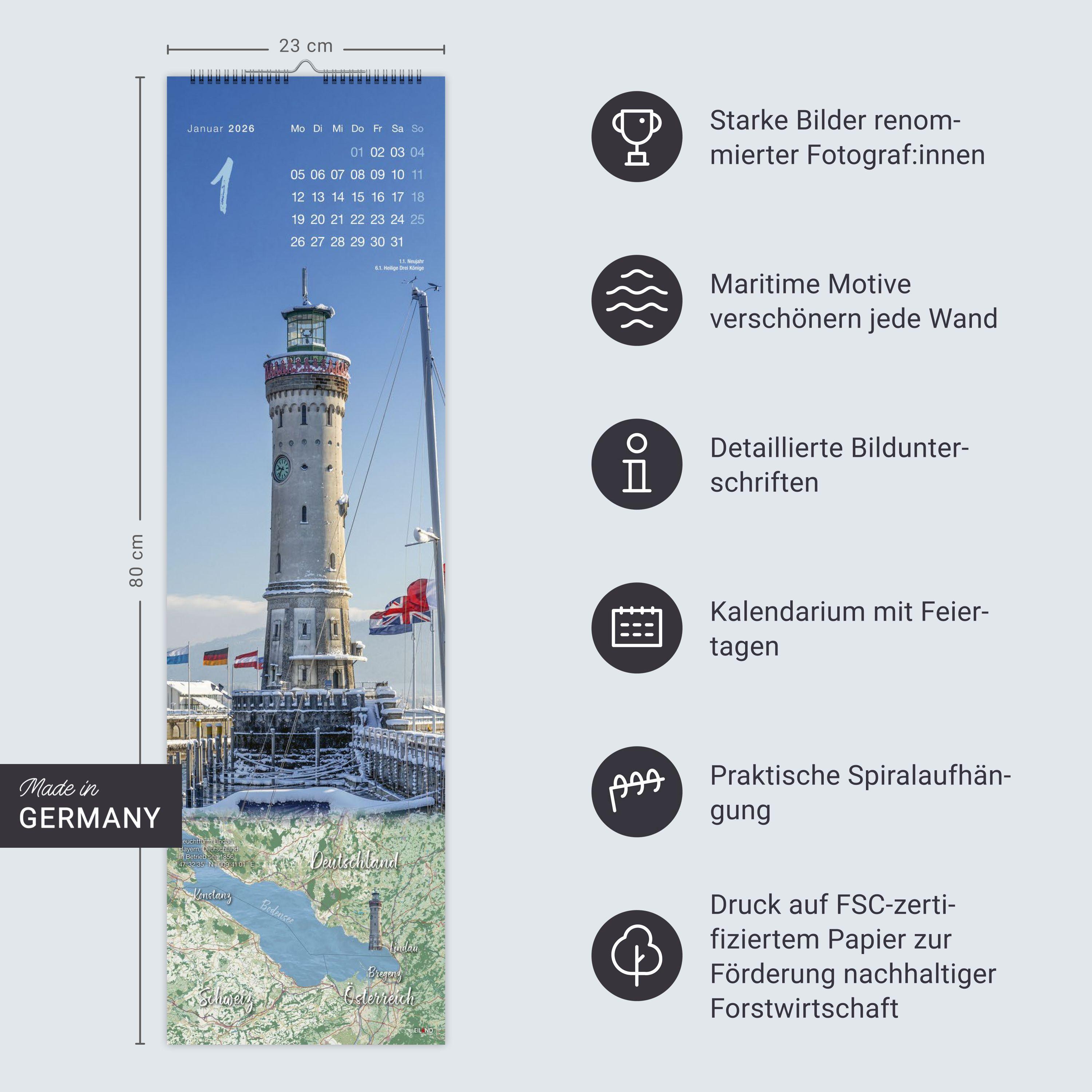 Beispielinhalt (Bild) LongEiland Kalender 2026