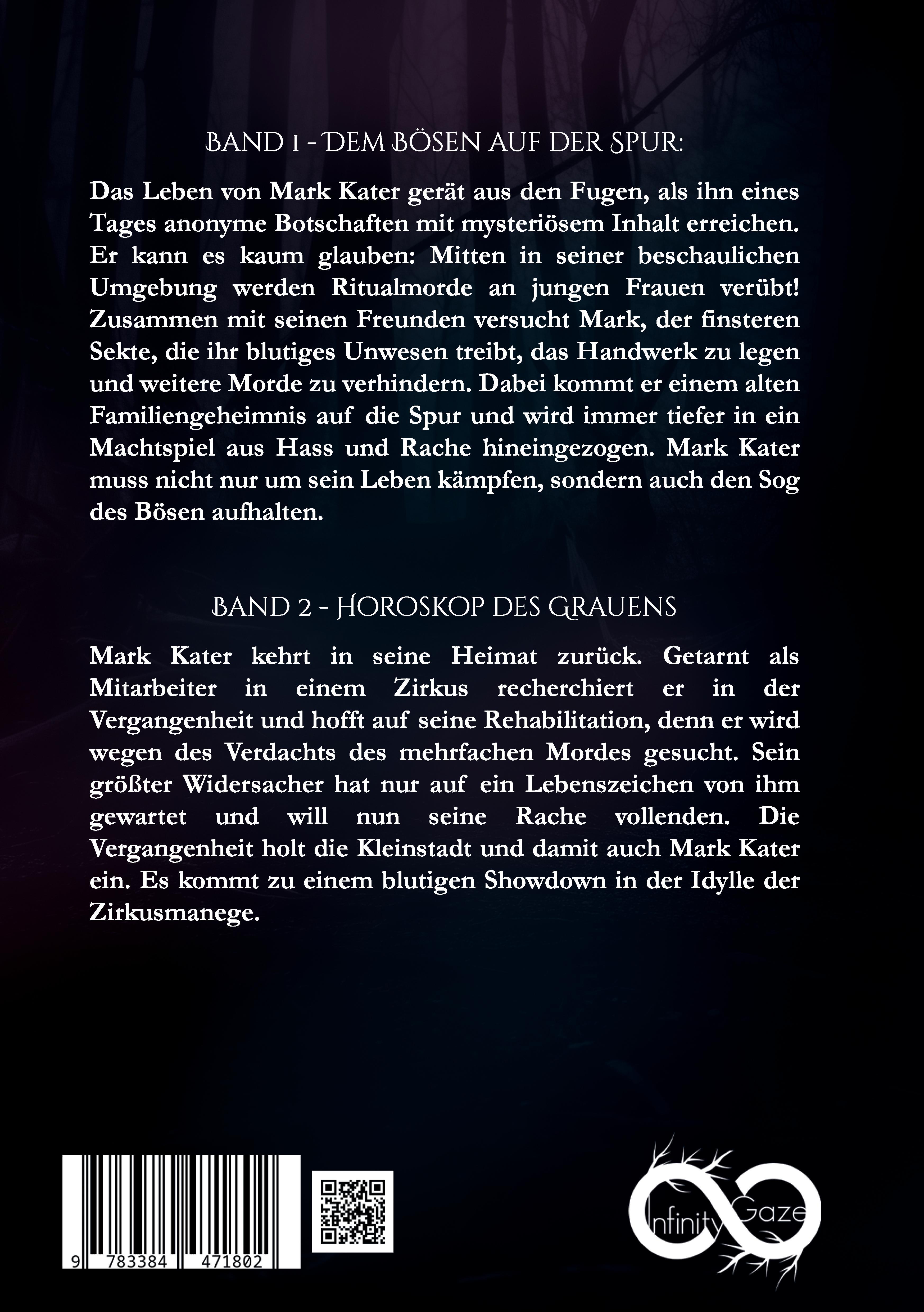 Rückseitencover Neugier bringt den Kater um