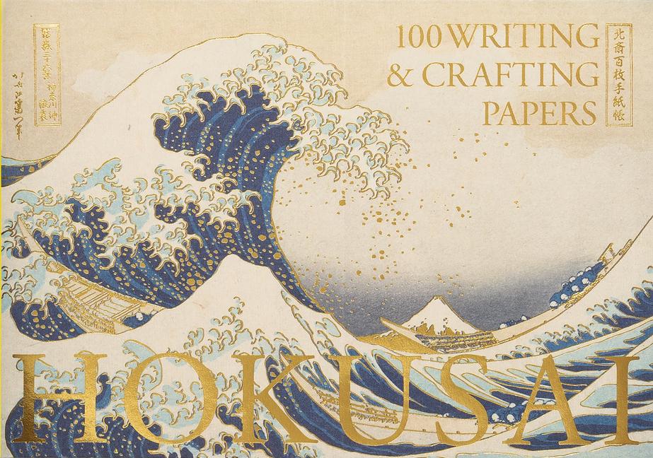 Vorderes Coverbild Hokusai 100 Writing & Crafting Papers