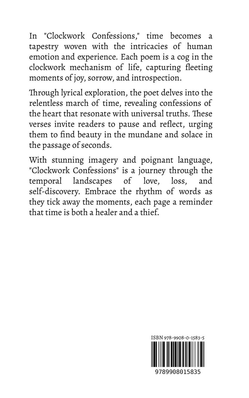 Rückseitencover Clockwork Confessions