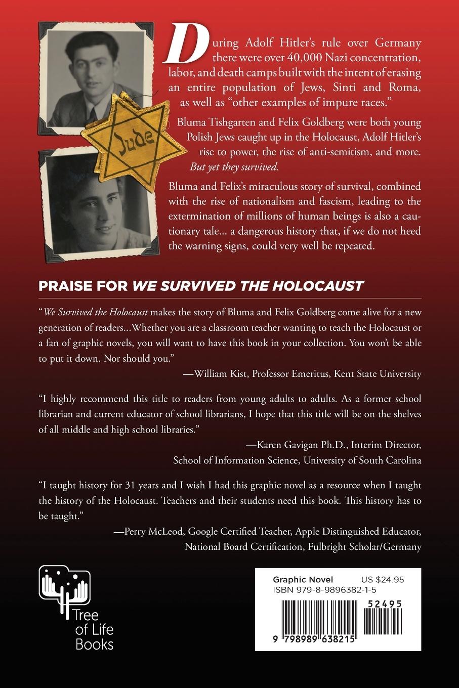 Rückseitencover We Survived the Holocaust