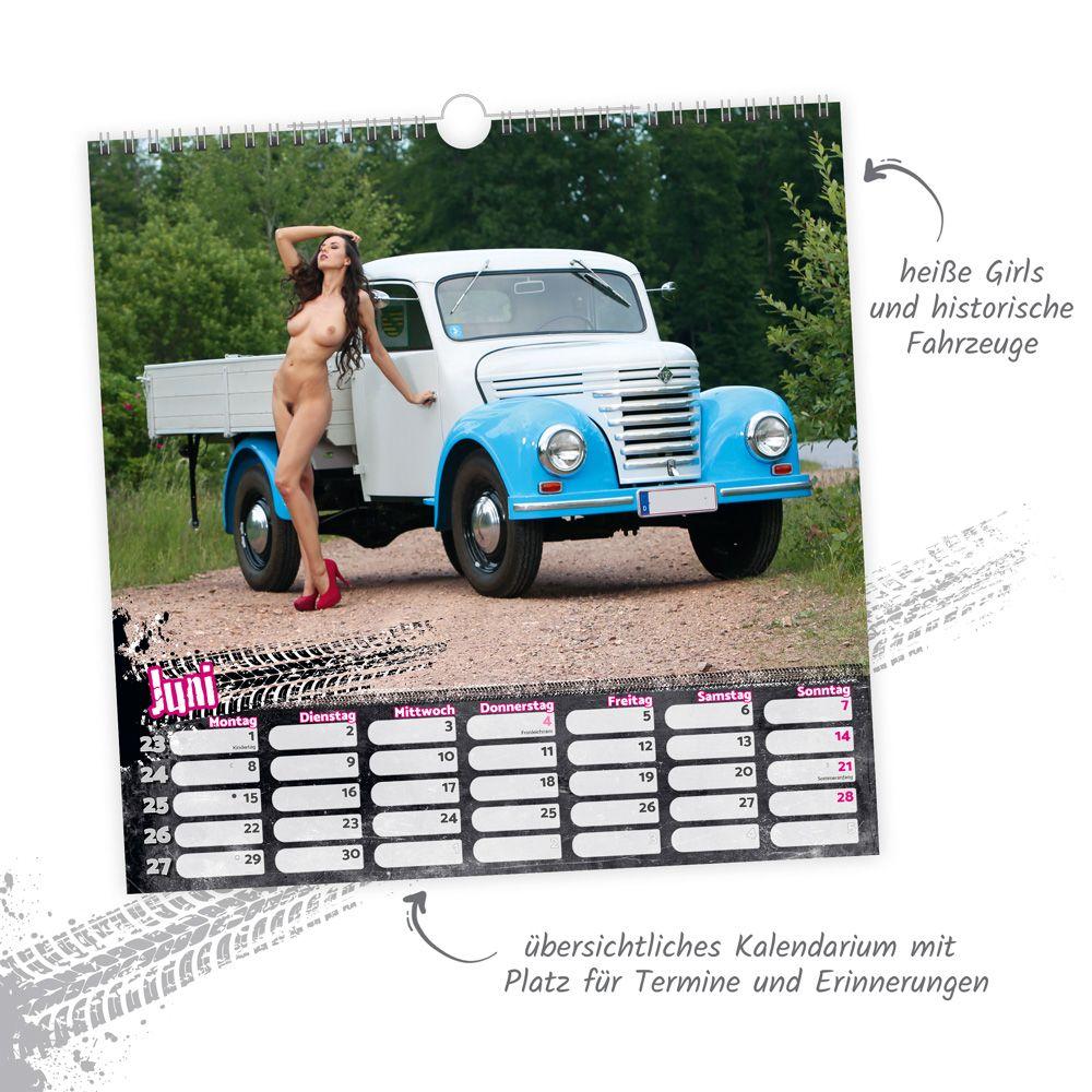 Beispielinhalt (Bild) Trötsch Erotikkalender DDR Classics 2026 schärfer als die VOPO erlaubt (hätte)