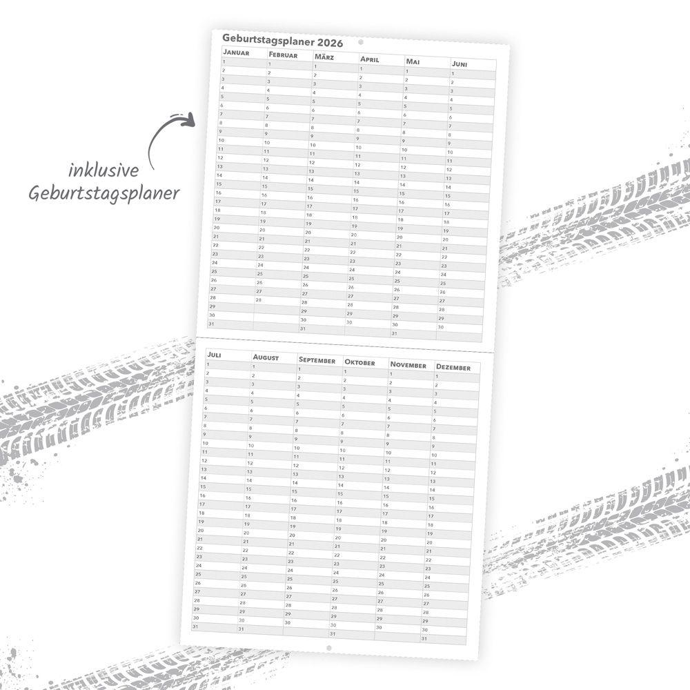 Beispielinhalt (Bild) Trötsch Broschürenkalender Feuerwehren 2026