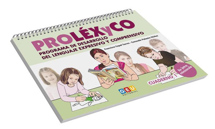 Vorderes Coverbild PROLÉXyCO. Cuaderno 1. Minúscula