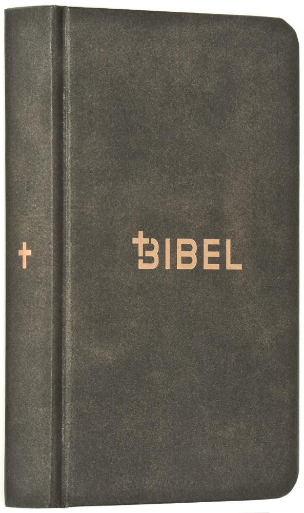 Vorderes Coverbild Die Bibel - Schlachter 2000 - Miniaturausgabe (illustrierter fester Einband - Antikleder-Optik)