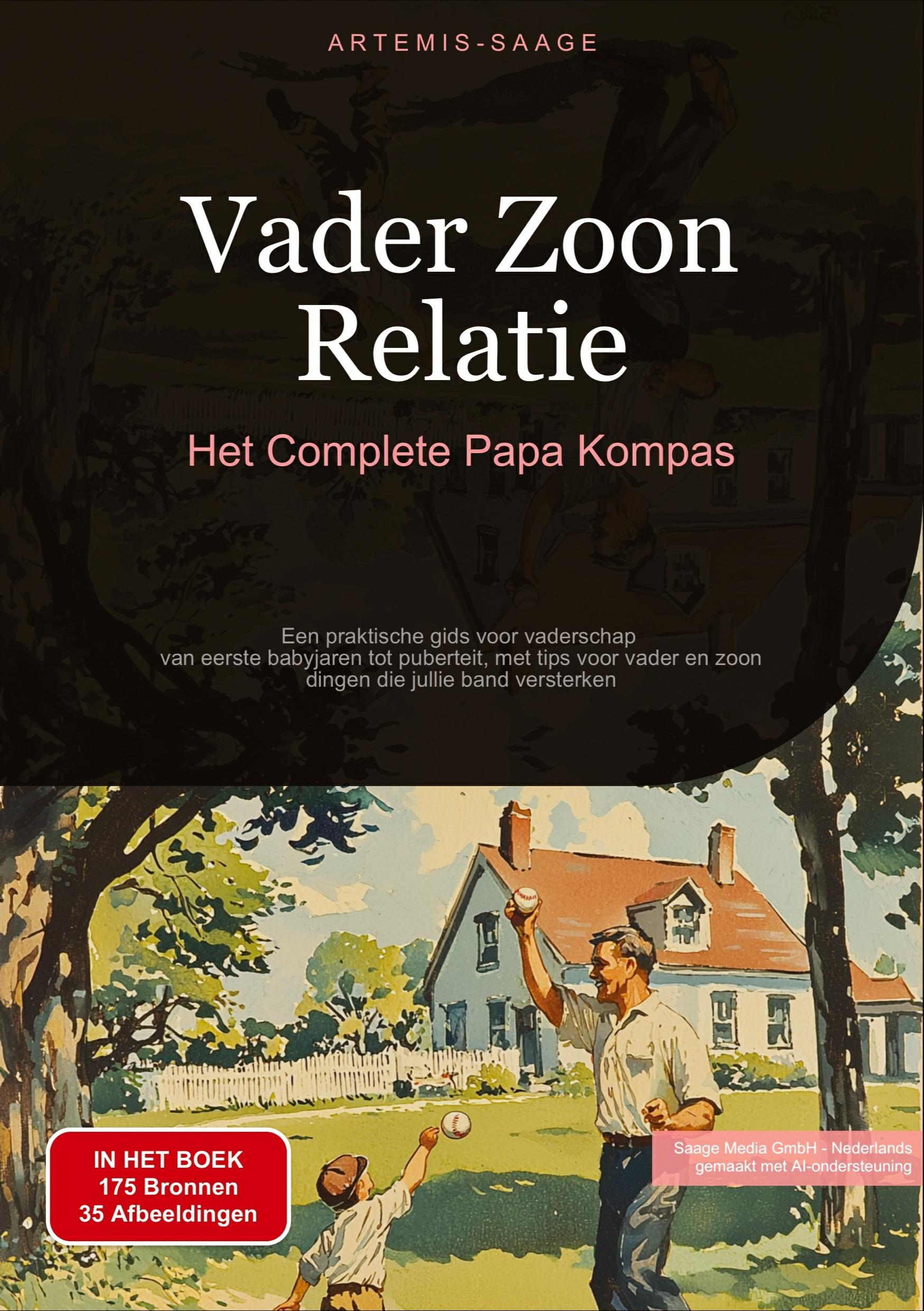 Vorderes Coverbild Vader Zoon Relatie: Het Complete Papa Kompas