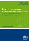 Vorderes Coverbild Praxisleitfaden Versammlungsstättenverordnung