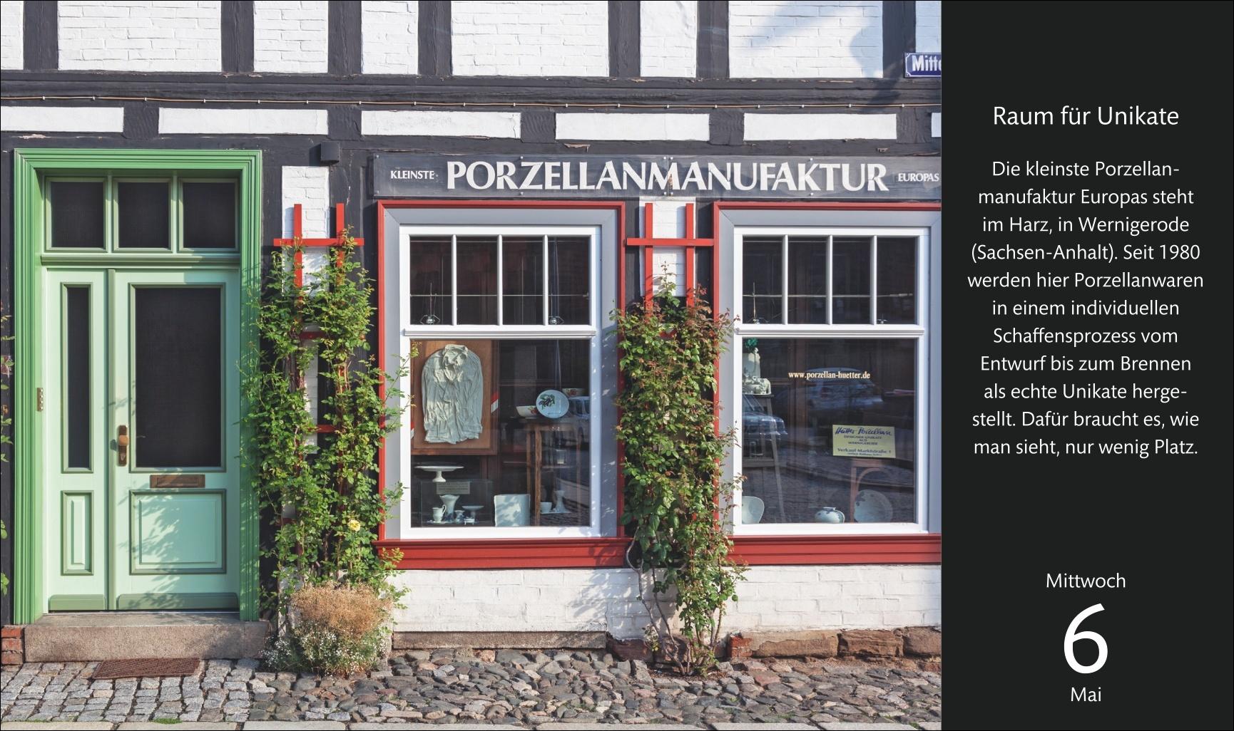 Beispielinhalt (Bild) Eine Reise durch Deutschland Premiumkalender 2026 - 365 faszinierende Fotografien