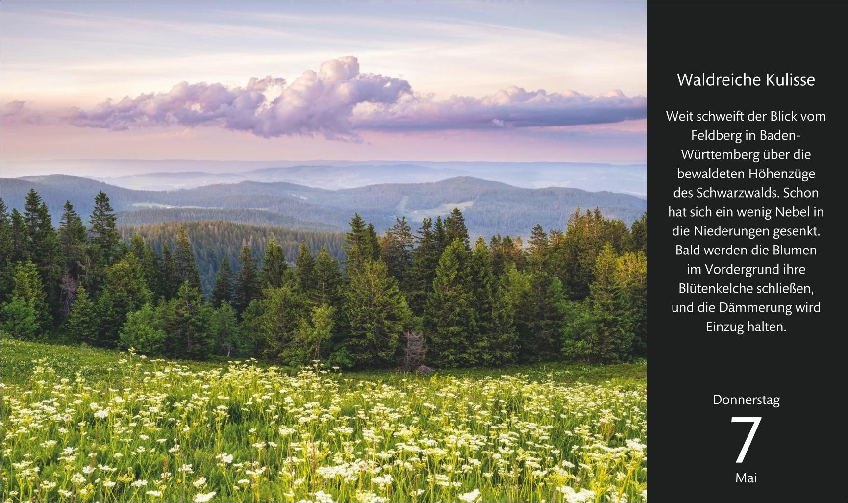 Beispielinhalt (Bild) Eine Reise durch Deutschland Premiumkalender 2026 - 365 faszinierende Fotografien