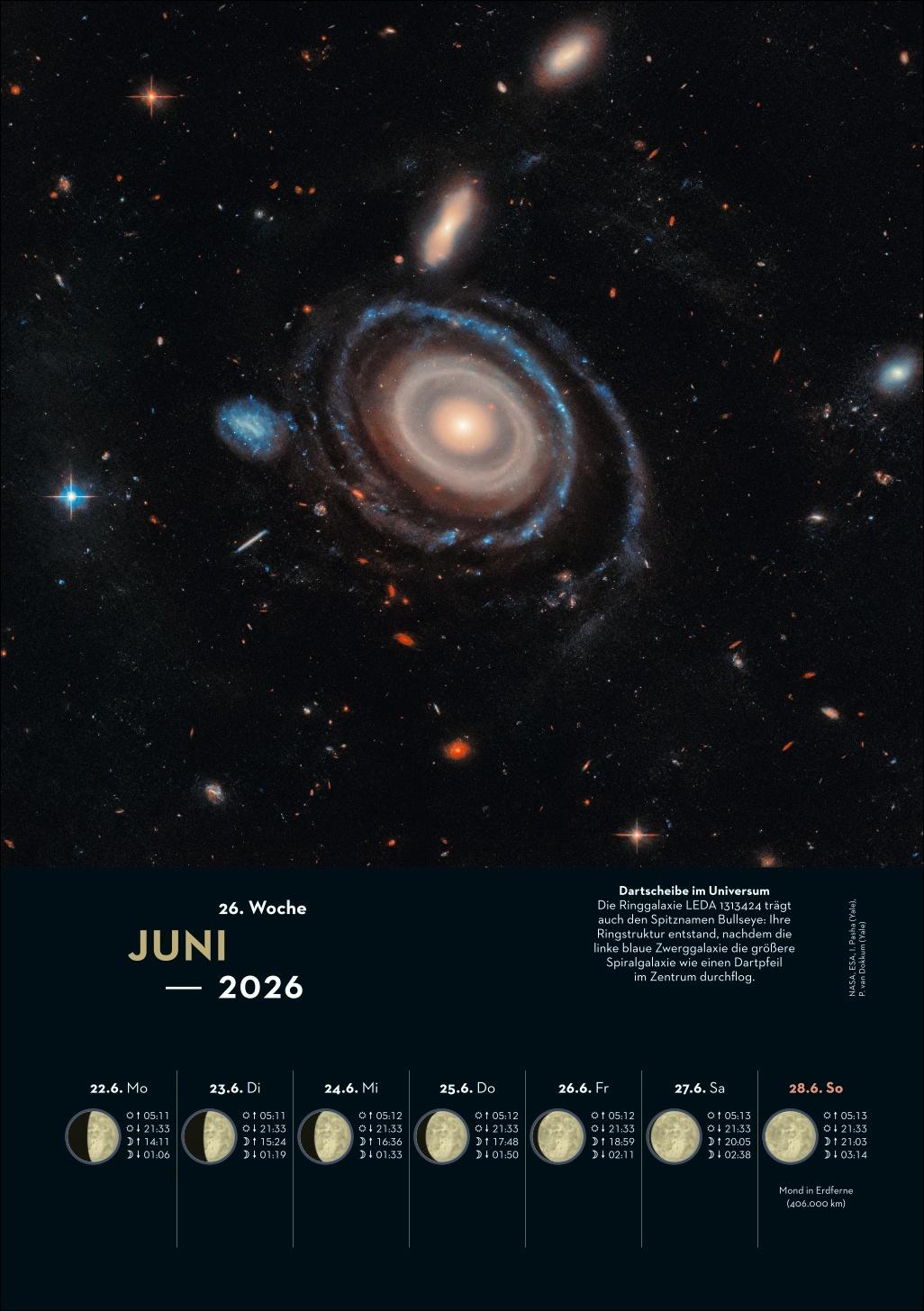 Beispielinhalt (Bild) KOSMOS Himmelsjahr 2026