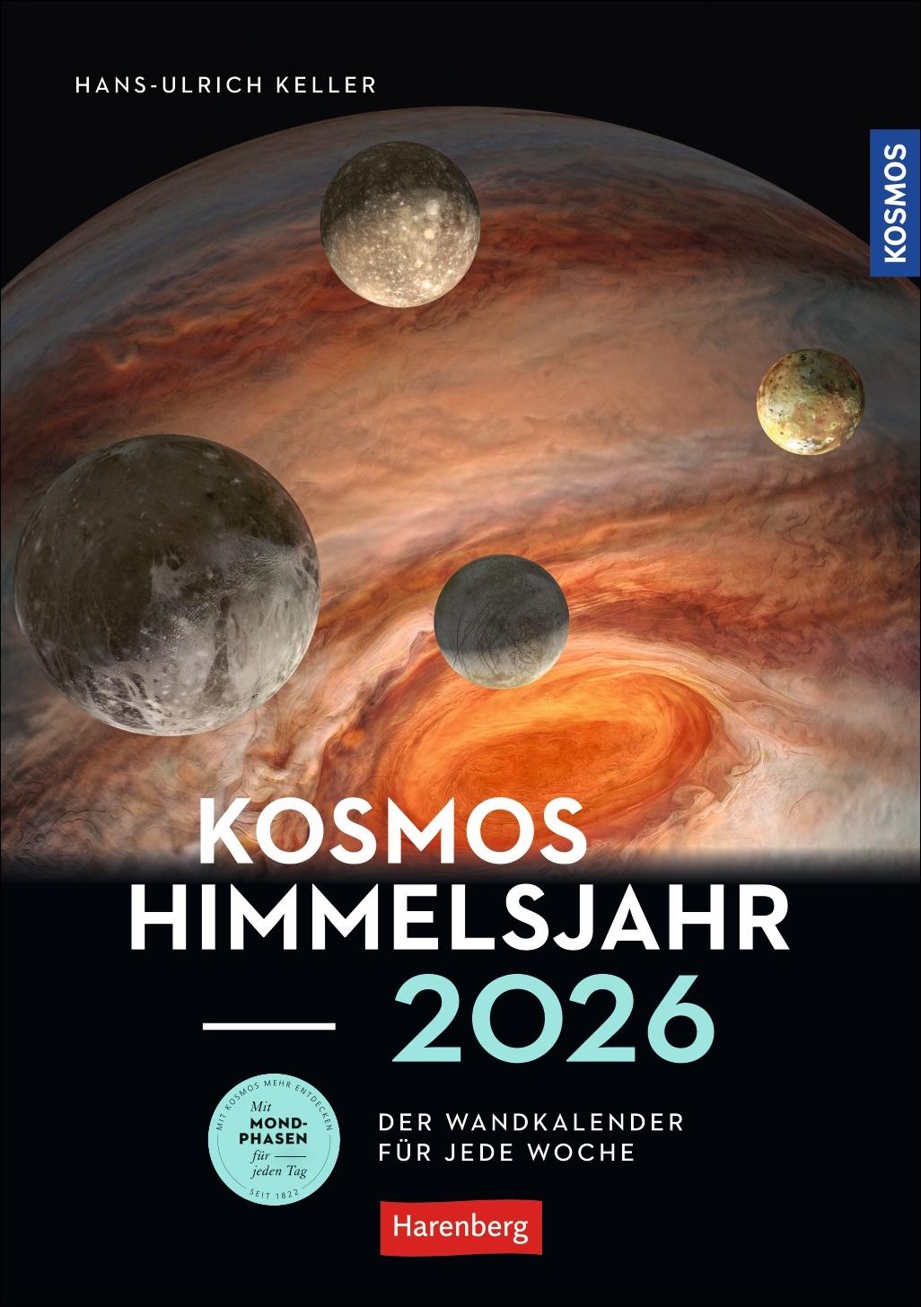 Vorderes Coverbild KOSMOS Himmelsjahr 2026