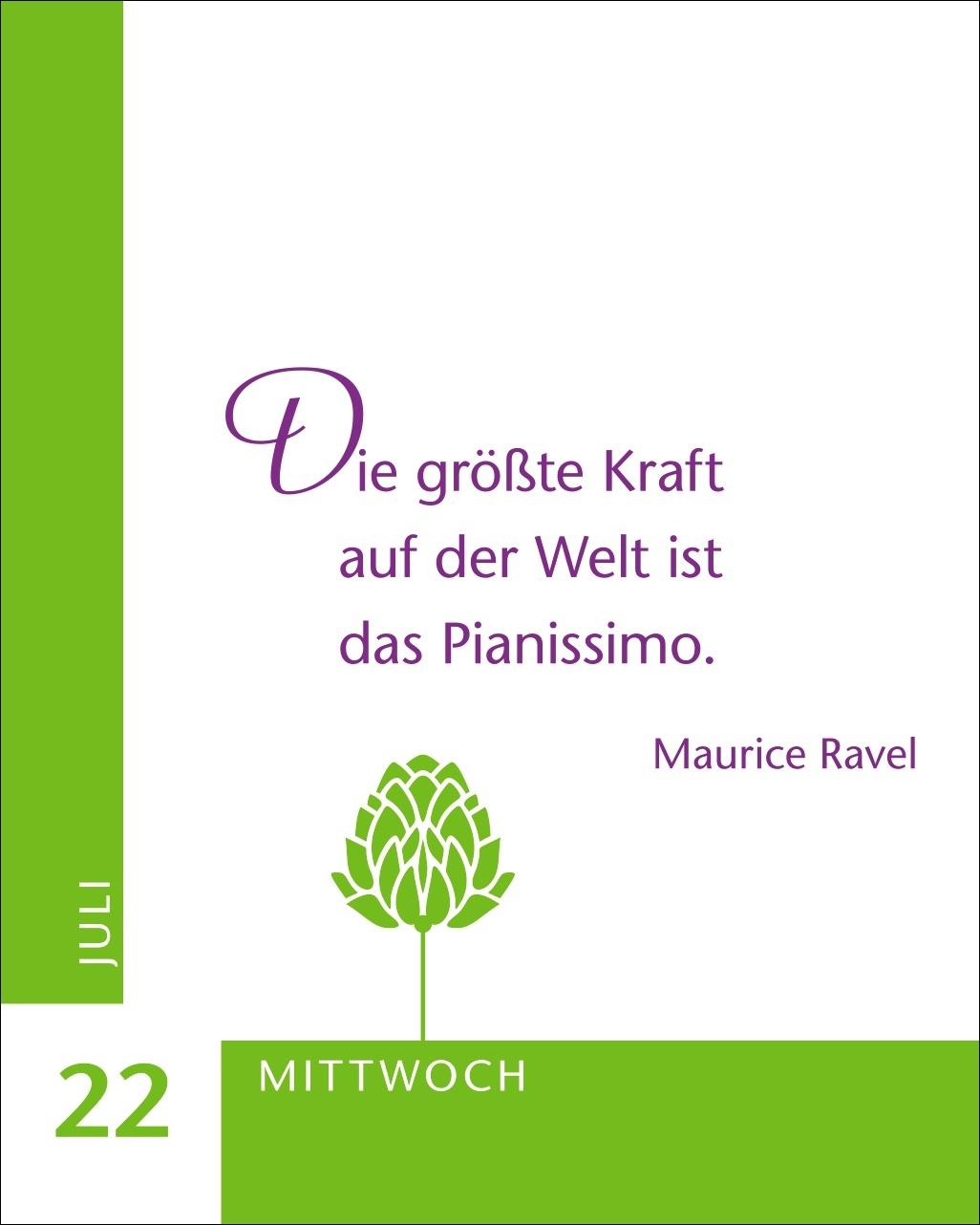 Beispielinhalt (Bild) 365 Wünsche für dich Mini-Geschenkkalender 2026