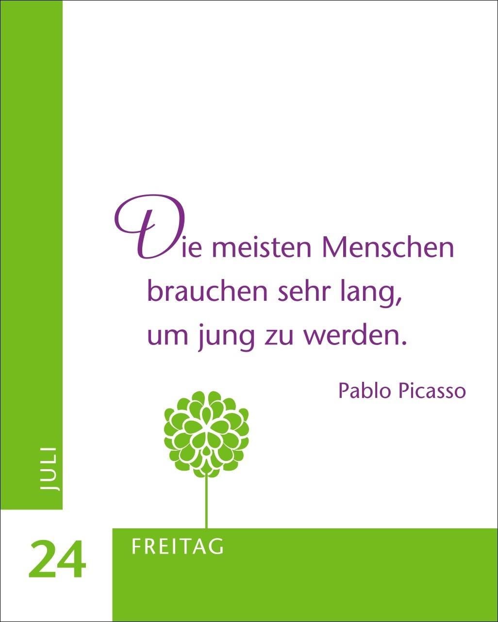 Beispielinhalt (Bild) 365 Wünsche für dich Mini-Geschenkkalender 2026