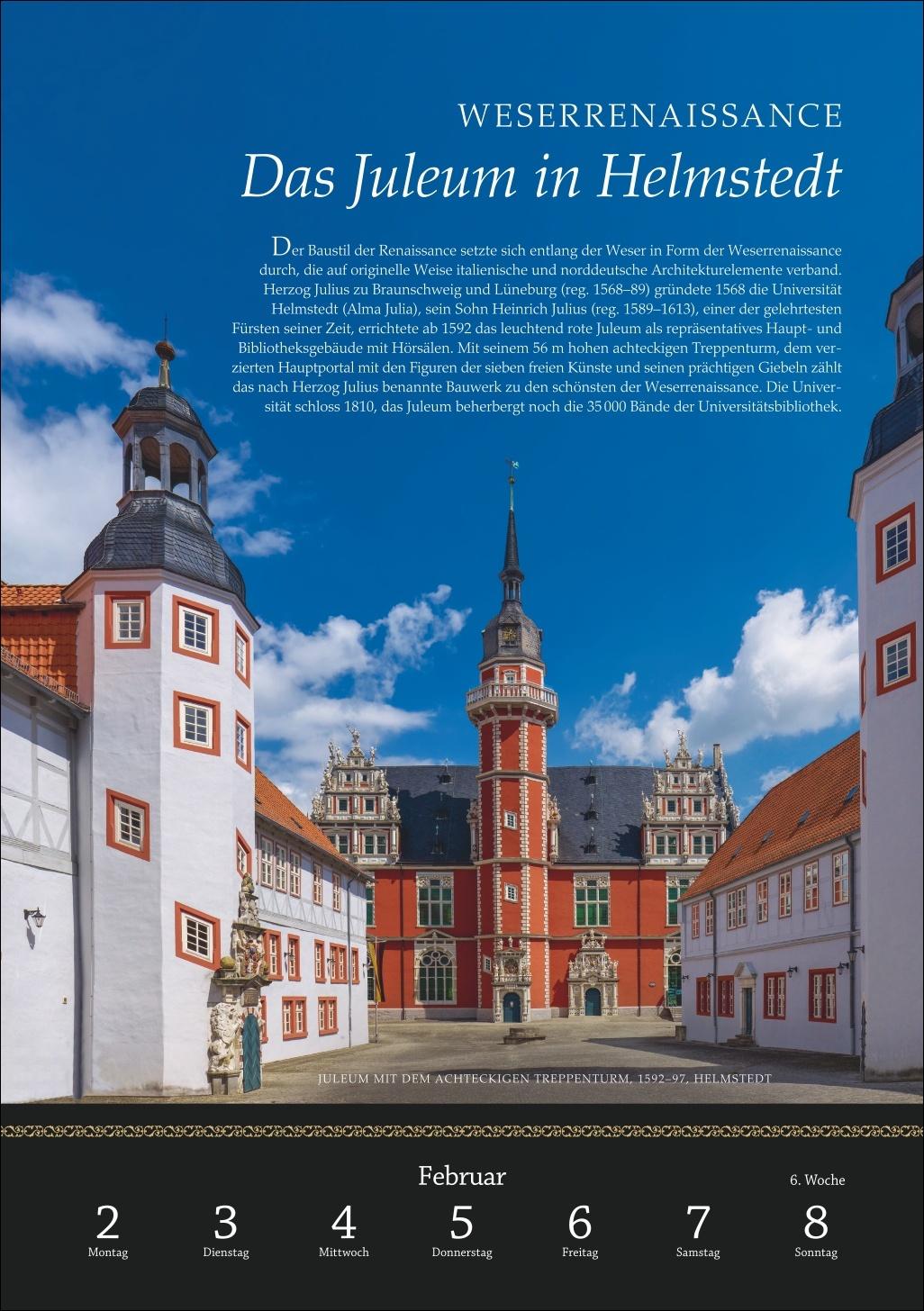 Beispielinhalt (Bild) SPIEGEL GESCHICHTE Die Renaissance Wochenkalender 2026 - Geburt der Neuzeit