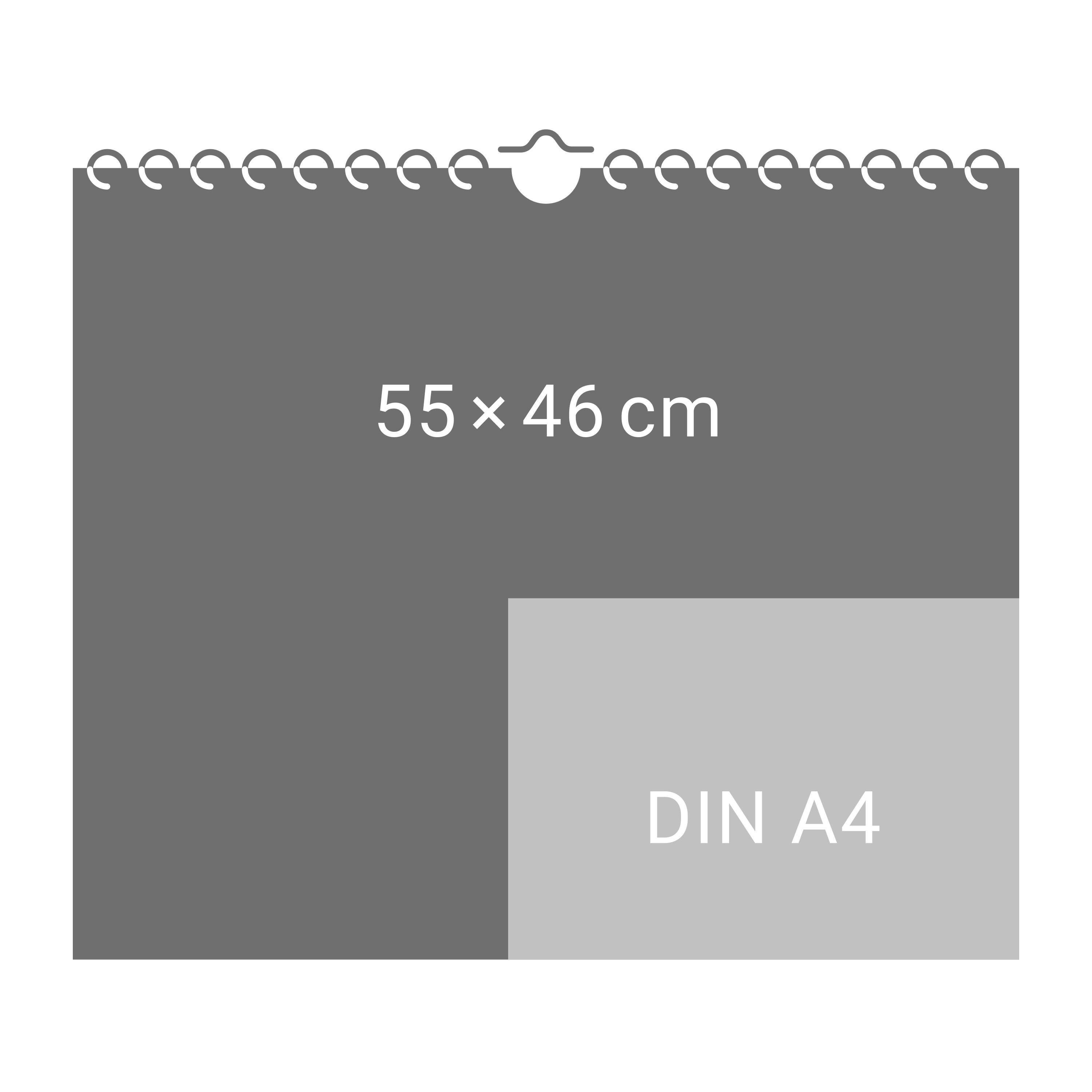 Beispielinhalt (Bild) Nordsee Kalender 2026