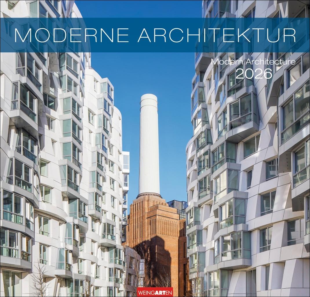 Vorderes Coverbild Moderne Architektur Kalender 2026