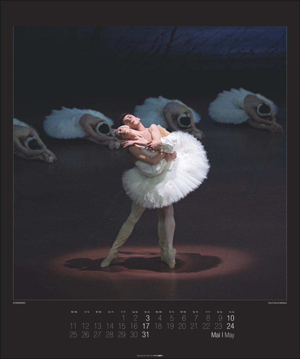 Beispielinhalt (Bild) Stuttgarter Ballett Kalender 2026