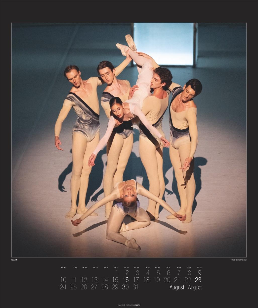 Beispielinhalt (Bild) Stuttgarter Ballett Kalender 2026