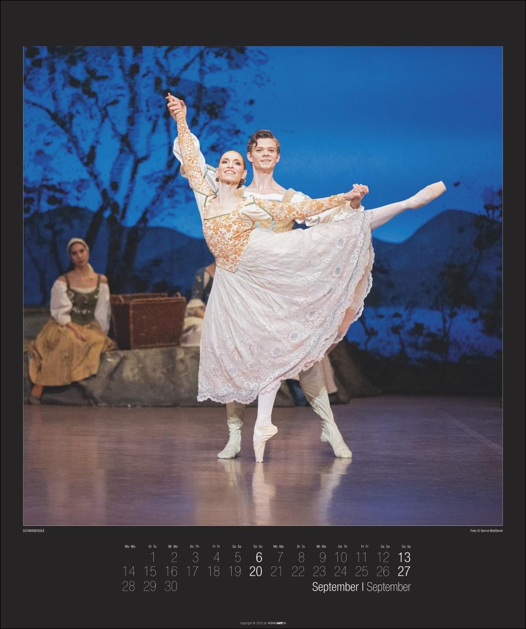 Beispielinhalt (Bild) Stuttgarter Ballett Kalender 2026