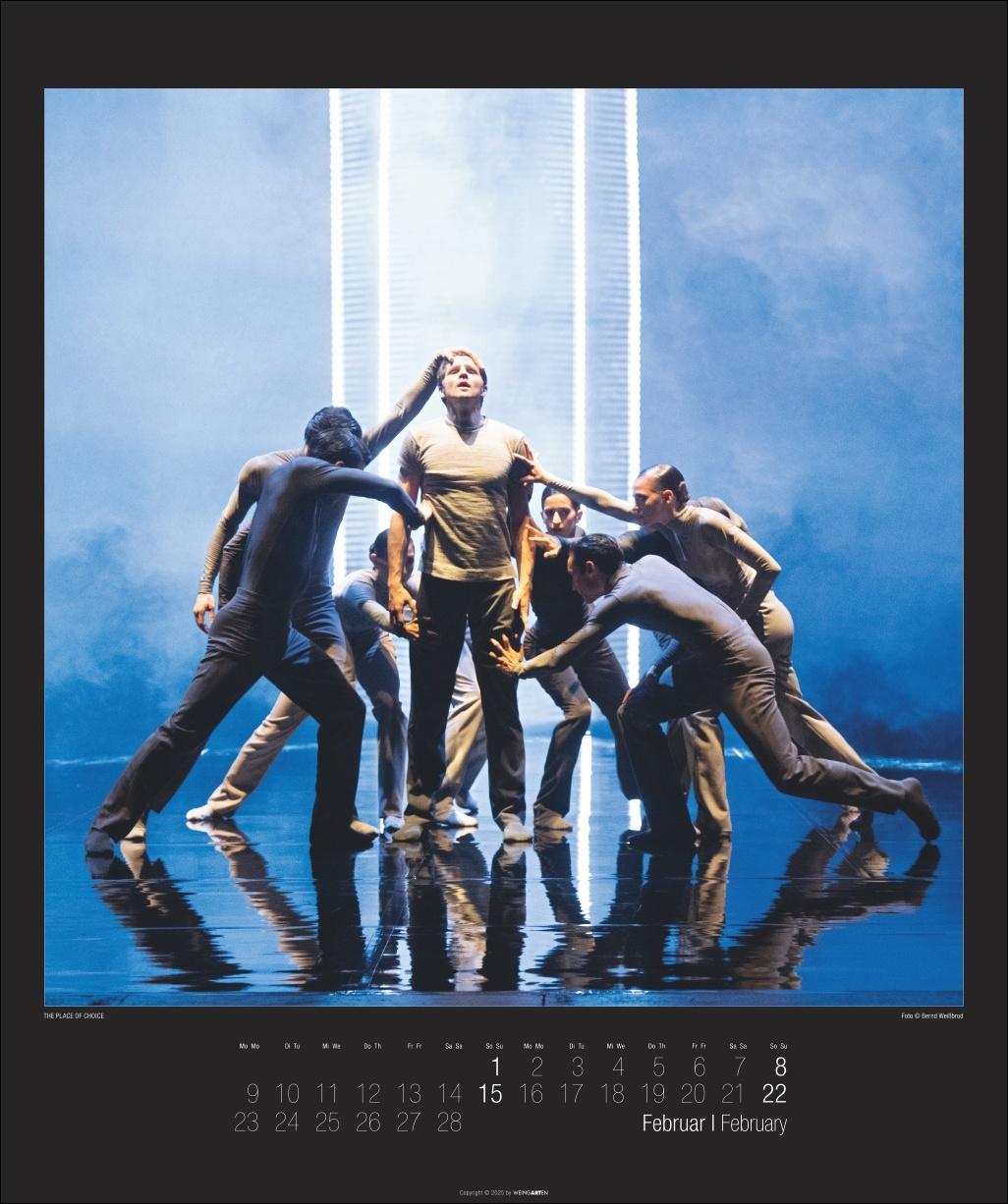 Beispielinhalt (Bild) Stuttgarter Ballett Kalender 2026