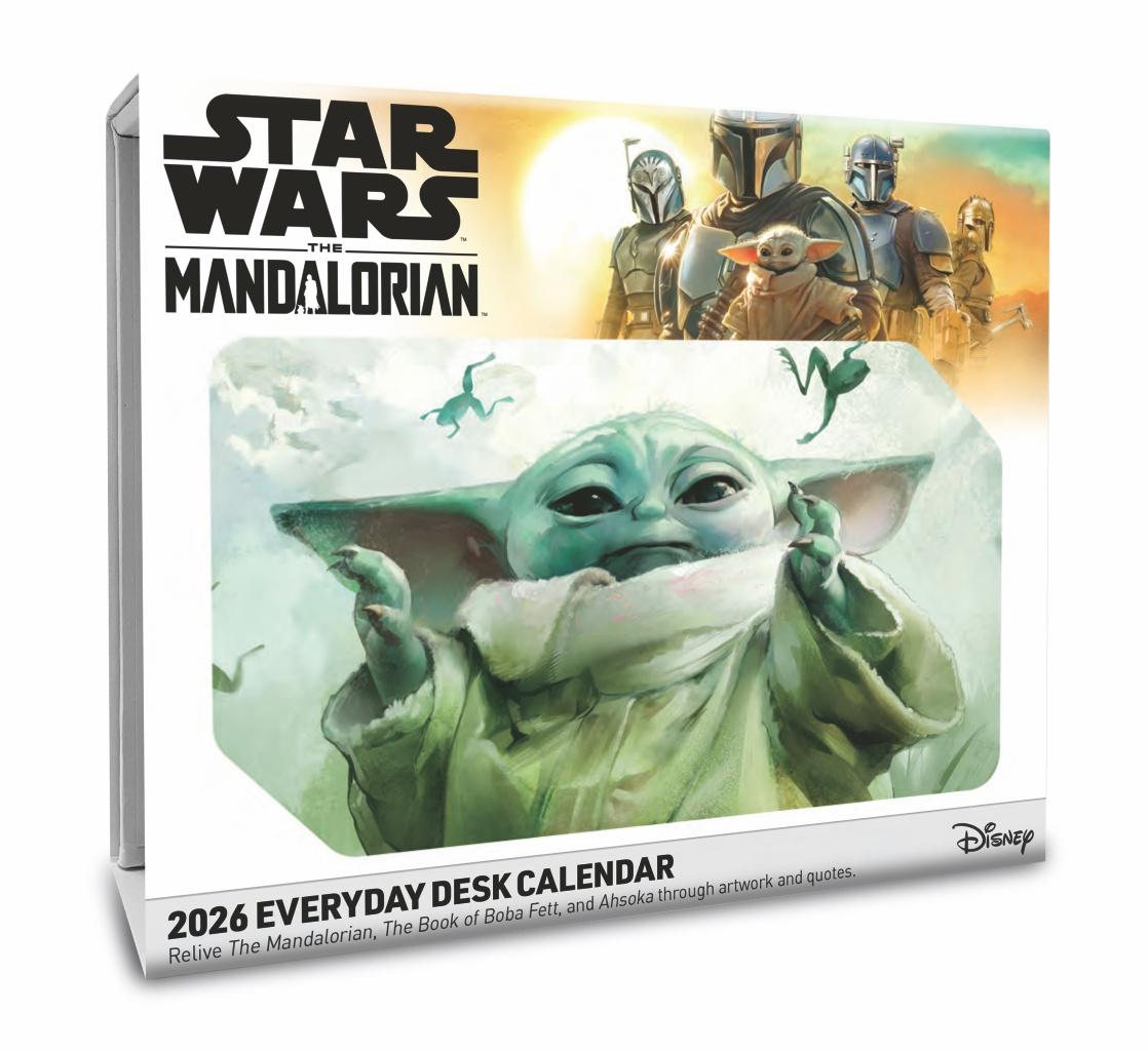 Vorderes Coverbild The Mandalorian Tagesabreißkalender 2026