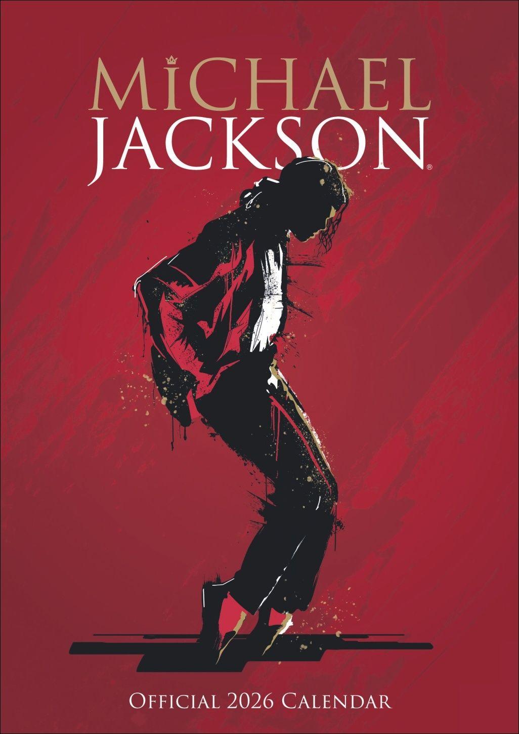 Vorderes Coverbild Michael Jackson Posterkalender 2026
