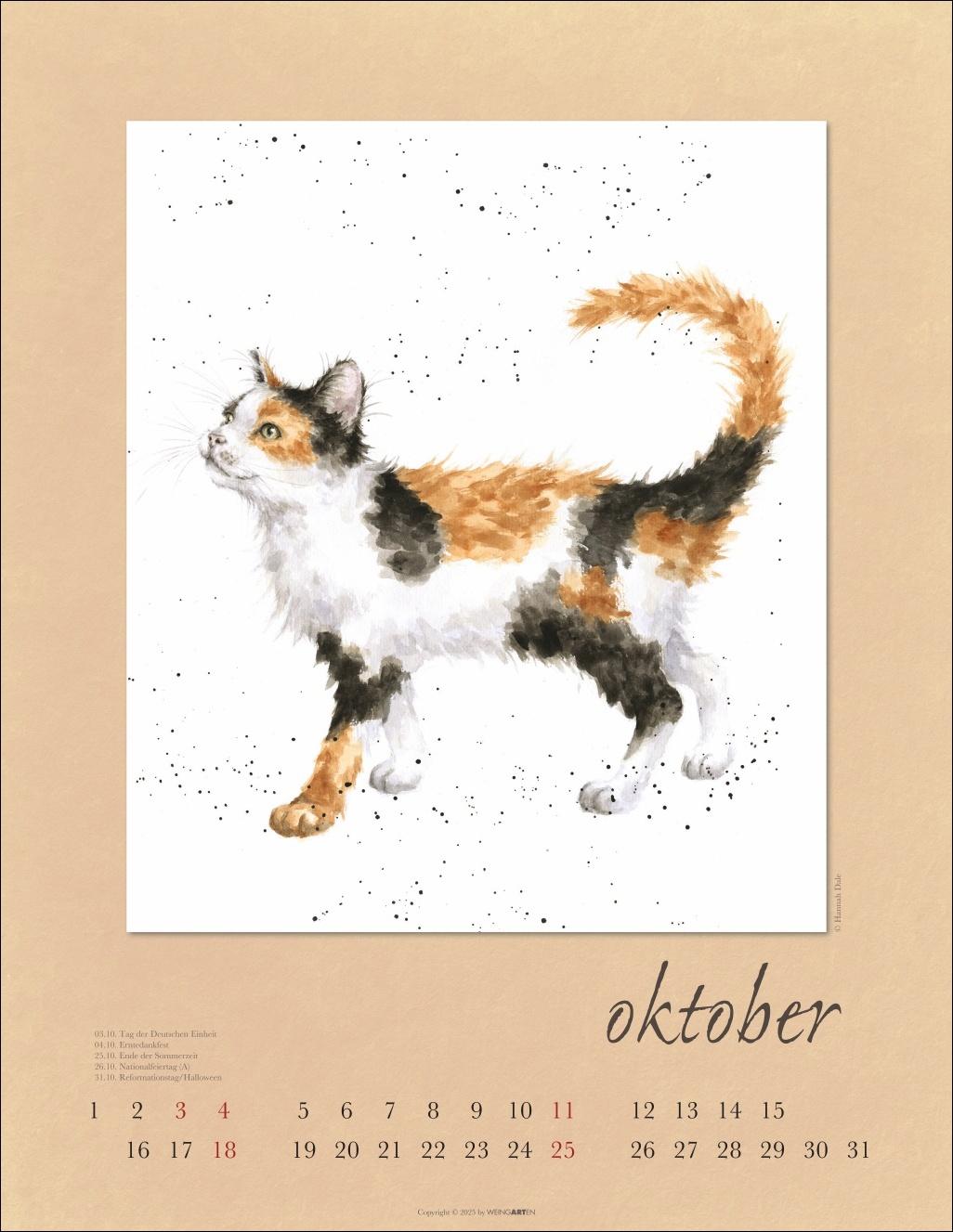 Beispielinhalt (Bild) Country Life Kalender 2026